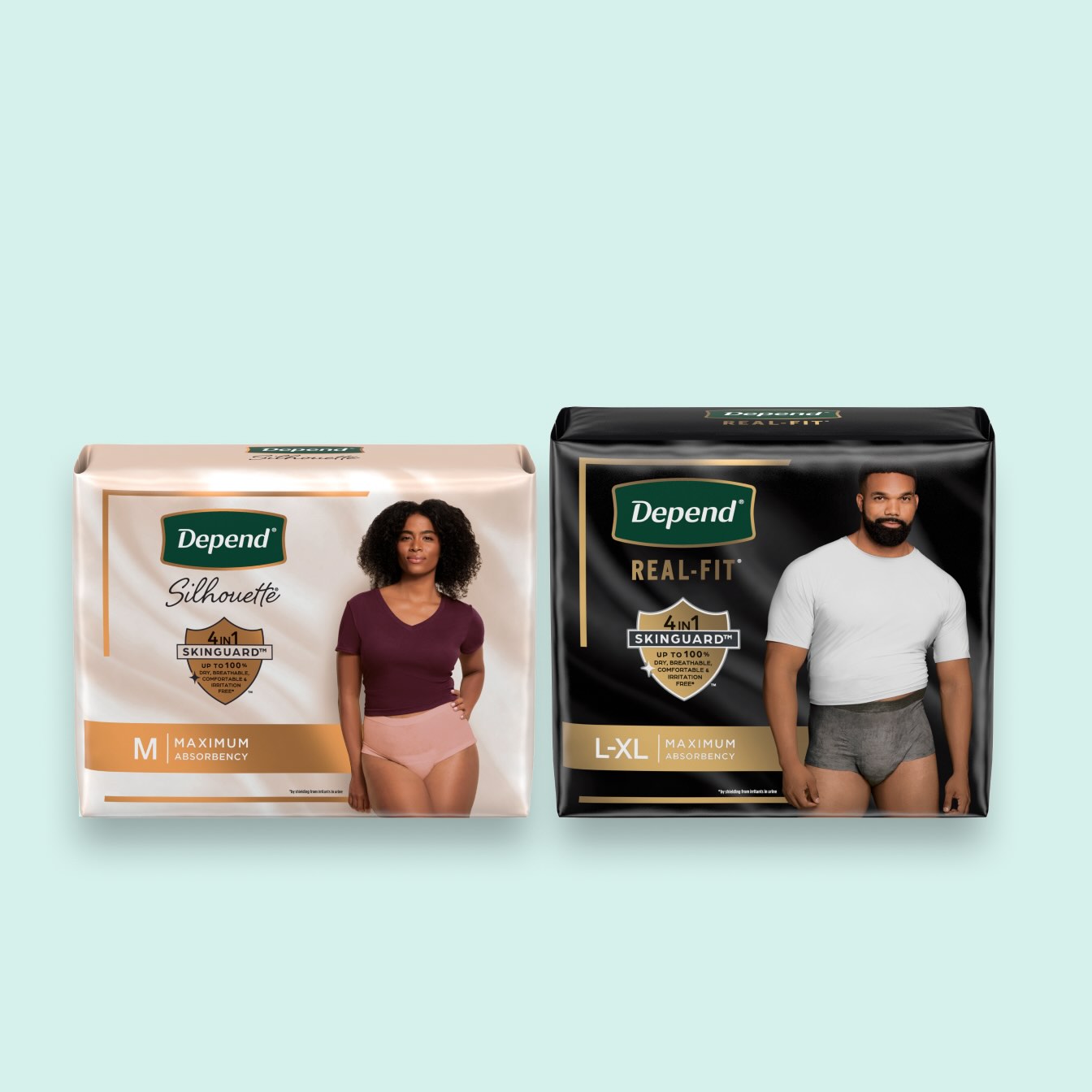 Depend® incontinence underwear for women