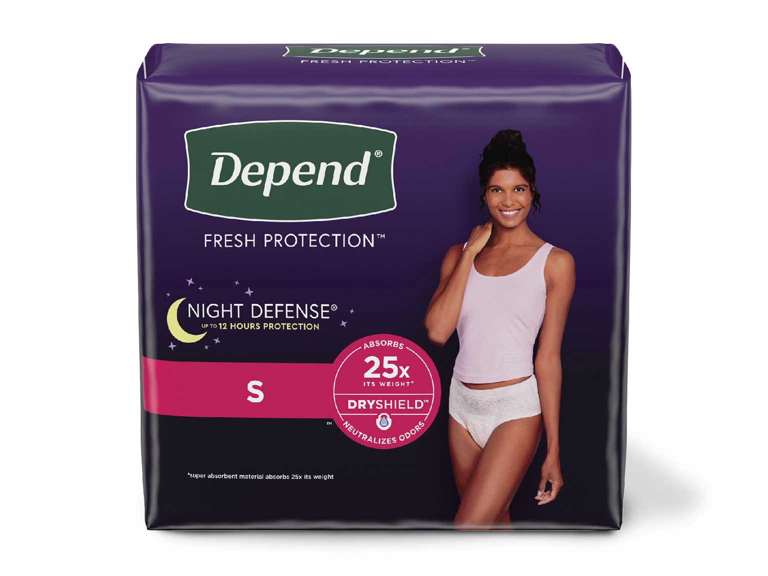 Sous-vêtements d'incontinence Night Defense® pour femmes