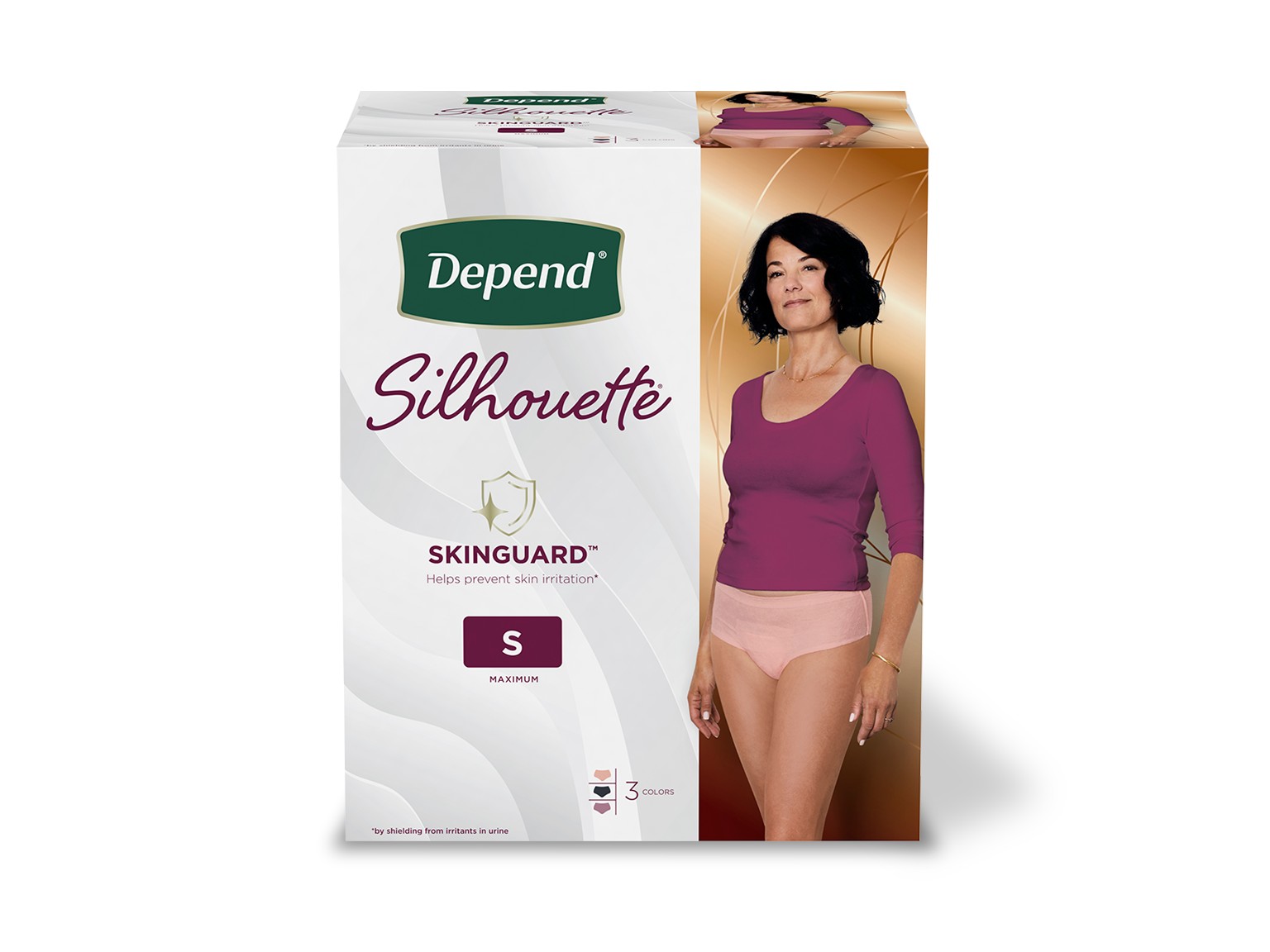 Depend FitFlex Incontinence Underwear for Women Maximum Absorbency  Large Light Pink 42 Count  Walmartcom