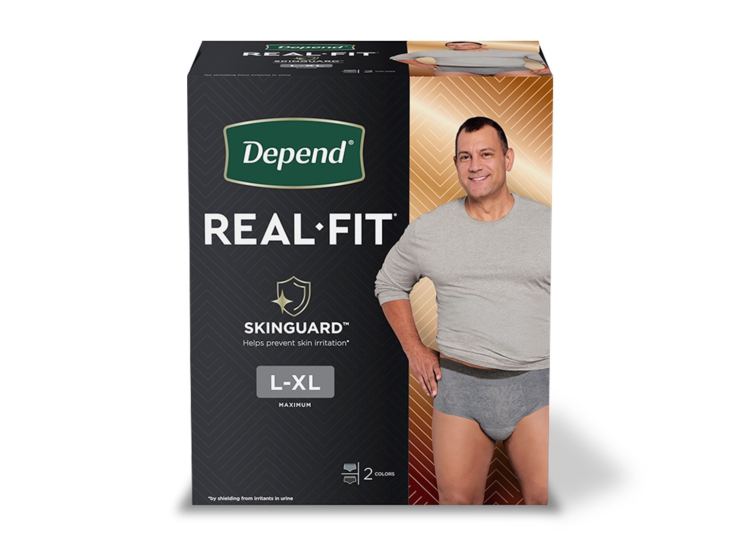 Depend® Incontinence Real Fit® Underwear for Men