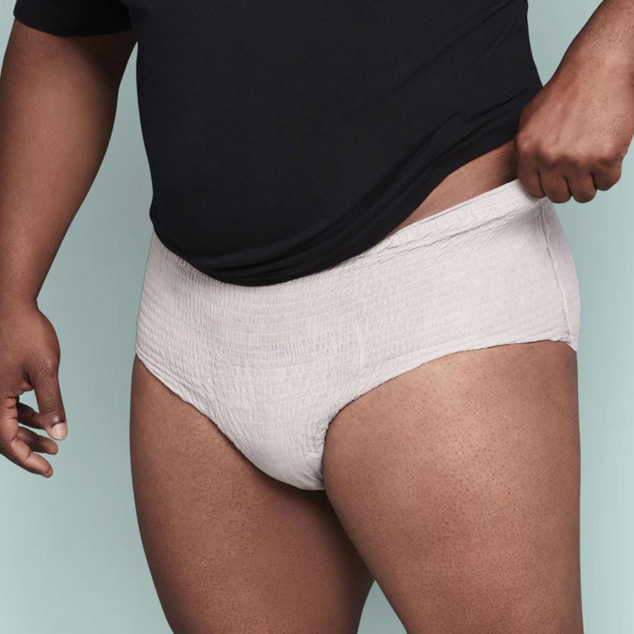 Size X-Large Men's Incontinence Underwear