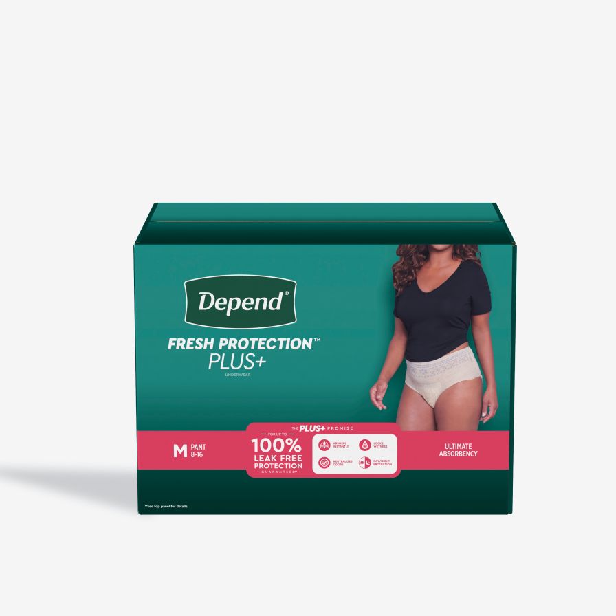 Depend Fresh Protection Adult Incontinence Disposable Underwear