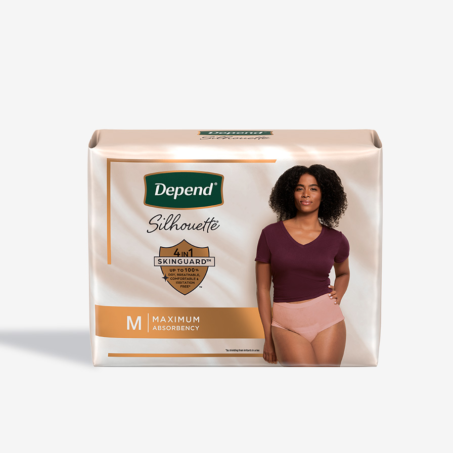 Depend® Silhouette® Active Fit™ Women's L/xl Moderate Absorbency