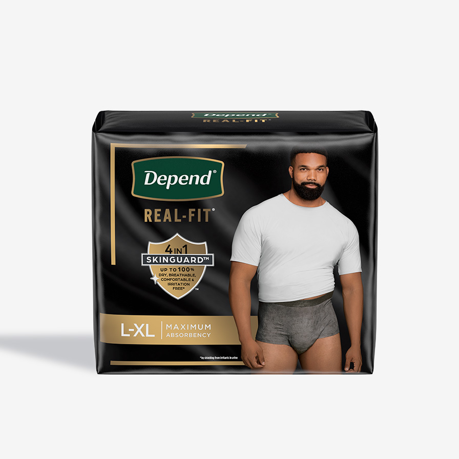 Real Fit® Incontinence Underwear for Men | Depend® US